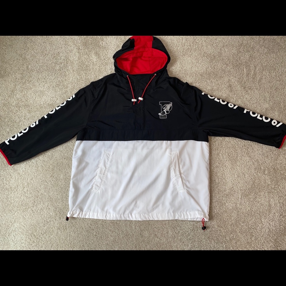 Polo P Wing windbreaker.